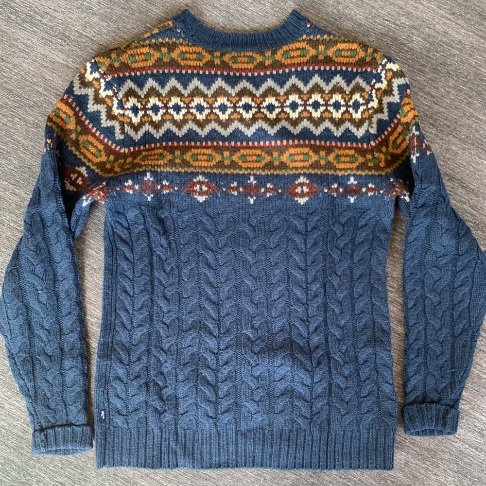 Levi’s Multicolor Pattern Wool Blend Medium Slim … - image 3